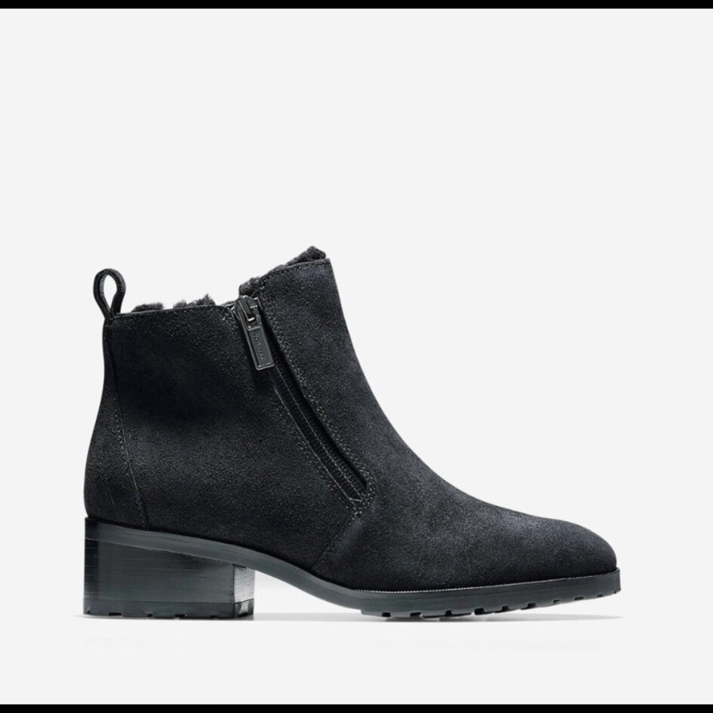 EUC Black Cole Haan Booties